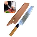 Faca Nakiri Chet Japonesa Em Aço Inoxidável 21cm