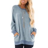 Blusas Femininas Casuais Gadewake De Manga Comprida