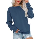 Moletom Feminino Bingerlily Casual De Manga Comprida Com Gola Redonda
