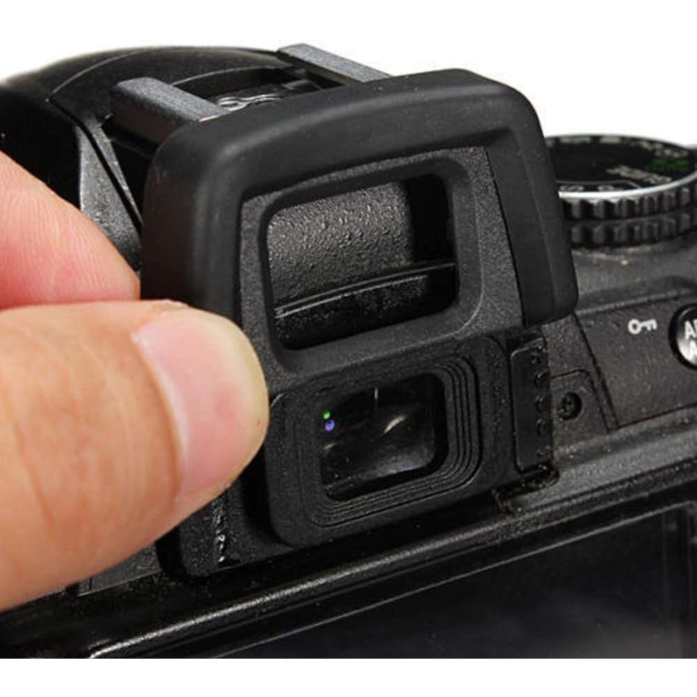 Mirino Oculare Per Nikon D3000, D5000, D3100 - Sostituto DK-24 In Plastica Nero - Foto 11