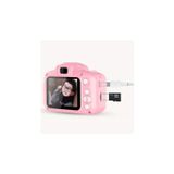 Câmera Digital Para Crianças Mini Portable Pink