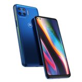 Usado: Motorola Moto G 5g Plus 64gb 4gb Ram Azul Oceano Bom - Trocafone