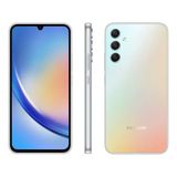 Usado: Samsung Galaxy A34 5g 128gb Prata Bom - Trocafone