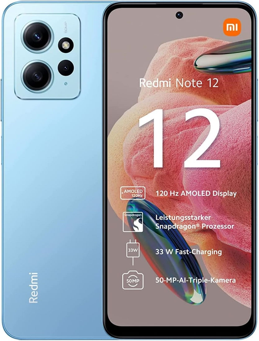 Xiaomi Redmi Note 12 4g 256gb Azul - Dual Chip