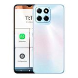 Smartphone Com Android Simplficado Para Idosos 64gb/2gb Ram Com Tv Online 4g + Capa
