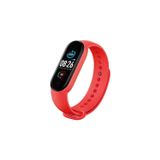 Monitor De Frequência Cardíaca Bluetooth Smartband M5 Smart Watch - Vermelho