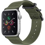 Fintie Band Compatível Com Apple Watch 44mm 42mm, Leve Respirável Nylon Sport Pulseira De Pulso Com Fivela Metálica Compatível Com 44mm 42mm