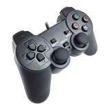 Controle Joystick Para Playstation 2 Preto Analógico Ps2