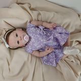 Bebê Reborn Menina, Tecido, Enxoval Completo