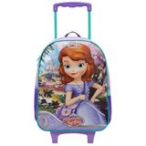 Mochila Princesinha Sofia Com Rodas Escolar Meninas Infantil