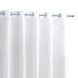 Cortina 3 Metros Voal Linho Com Forro Varão 3x2,7m Branco