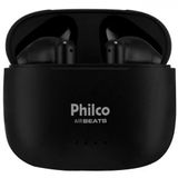 Fone de Ouvido Philco PFI200P Air Beats Bluetooth 5.3 IPX4 - Preto