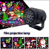Projetor Natalino Led Natal 16 Desenhos 3d Laser Decoracao