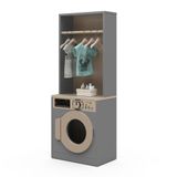 Lavanderia De Brinquedo Infantil Busan Cinza