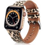 Bandas Fintie Compatíveis Com Apple Watch 44mm 42mm Série 6 5 4 3 2 1 E Iwatch Se, Genuíno Leather Band Replacement Accessories Strap Pulseira, Le