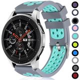 Lerobo Pulseira P- Samsung Galaxy Watch 3 45mm-gear S3 22mm (gray-teal)