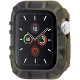 Pelican - Série Protetora - Para-choques Para 42-44mm Apple Watch Series 1/2/3/4/5 - Camo Green