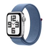 Apple Watch Se 2 40mm (2023) Gps - Silver Aluminum / Winter Blue Sport Loop