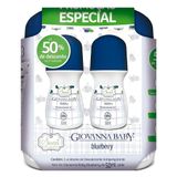 Kit Desodorante Roll On Giovanna Baby Blueberry Com 2 Unidades