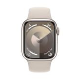 Apple Watch Series 9 41mm GPS, Pulseira Esportiva Starlight