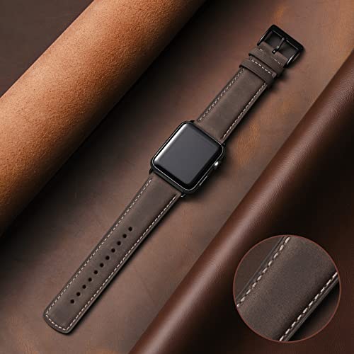 Bandas De Couro Sunfwr Compatíveis Com Apple Watch Band 41mm