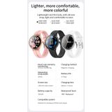 Smart Watch Mulheres Esportes Bluetooth Impermeável (rosa)