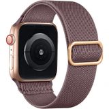 Lerobo Pulseira Trançada Compatível Com Apple Watch Nylon Elástico (smokey Mauve)