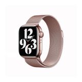 Pulseira De Milanese Para Apple Watch 42 / 44 / 45mm Rosa - Gshield