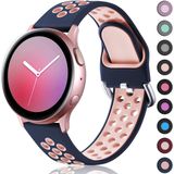 Compatível Com Samsung Galaxy Watch 4 Bandas/active 2 Pulseiras De Relógio 44 Mm 40 Mm, Relógio 4 Clássico 46 Mm 42 Mm Banda/relógio 3 Banda