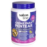 Creme Para Pentear Nutrição Reparadora Salon Line 1kg