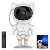 Projetor Galaxy Led Light Usb Astronaut Lamp Com Fonte Remota
