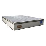 Colchão Queen Titan Com Molas Power Blue 158x198x27cm Gazin Bege