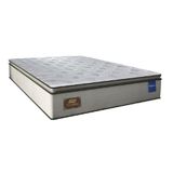 Colchão Casal Titan Com Molas Powerblue 138x188x27cm Gazin Bege