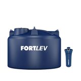 Tanque Polietileno 5.000l + Filtro Para Caixa D'água Fortlev