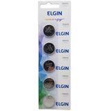 Bateria Cr2032 De Litio Elgin Energy 3v Cartela Com 5 Unidades