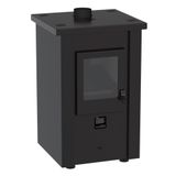 Calefator A Pellets Venax Vulcano Preto 127v