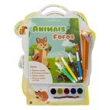 Colorir E Imaginar - Livro-kit: Animais Fofos
