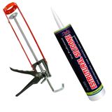 Kit Silicone Estrutural Cinza 400g Sbrix Com Aplicador