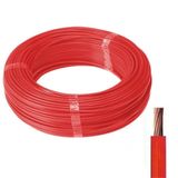 Fio Elétrico Cabo Flexível 1 Via 2,50mm Vermelho 100 Metros | Vermelho 2,50mm
