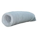 Duto Flexível Pvc Branco 5&#39;&#39; 120mm X 3 Metros