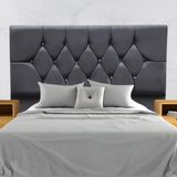 Cabeceira Cama Box Estofada Queen Size 160 Cm Suede Melissa