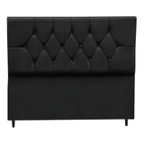 Cabeceira Estofada Cama Casal Queen Size 160 Cm Suede Nina