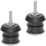 Par Coxim Dianteiro Cabine Chevrolet D20 D40 Suporte Rei