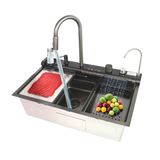 Cuba Cozinha Gourmet Cascata Flexível Inteligente Preta