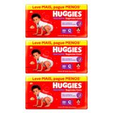 Kit 3 Fralda Huggies Supreme Care Roupinha Max G 88 Unidades Cada