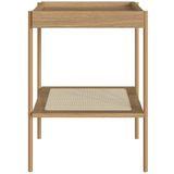 Mesa Lateral Para Sala De Estar Industrial Indy A03 Hanover Dourado