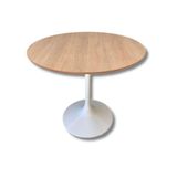 Mesa De Jantar Saarinen Redonda 100 Cm - Jade Cor Branco
