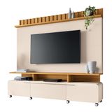 Home Painel Theater Artis Sala Tv Até 70 Polegadas Off White/cinamomo