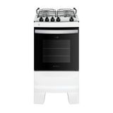 Fogão 4 Bocas Atlas Agile Up Glass com Mesa Inox e Acendimento Automático Branco Bivolt