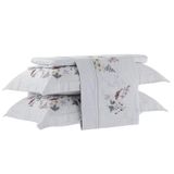 Jogo De Cama Solteiro Plus Satinee Estampado Kacyumara Maeva